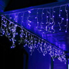 LAMPKI ZEWNĘTRZNE SOPLE 500 LED 20M KURTYNA GIRLANDA OŚWIETLENIE ŚWIĄTECZNE