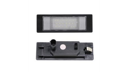 Podświetlenie tablicy rejestracyjnej LED BMW E81 E87 F20 E63 E64 2004-2019 chrome