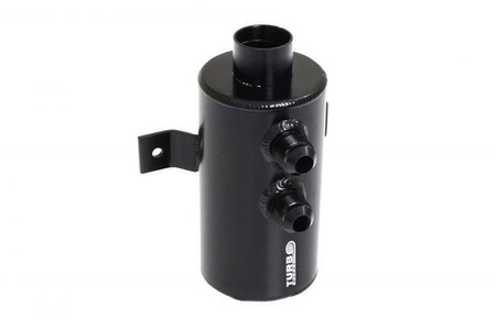 Oil catch tank 0.75L AN10 TurboWorks Czarny