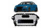 Grill sportowy Gloss Black z PDC AUDI A3 przed liftem 2012-2016