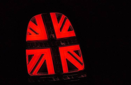 Światła tylne led czerwone dym seq pasuje do Mini Cooper F55 F56 F57 14-17 6-pin