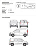 Platforma dachowa bagażowa Renault Kango II Van CR