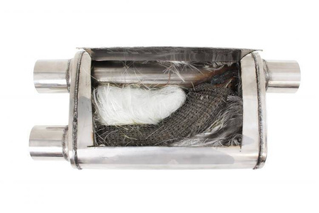 Tłumik pod przepustnicę TurboWorks 63mm 304SS