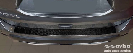 Nakładka na zderzak tylny do Nissan X-Trail III (Carbon Fiber)