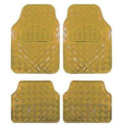 Dywaniki metalizowane ZŁOTE kpl