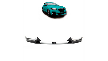Dokładka przedniego zderzaka Gloss Black BMW 1 F20 F21 Facelift 2015-2019