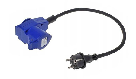 Adapter Cee Wtyk Na Gniazdo 230v Kabel Kamper