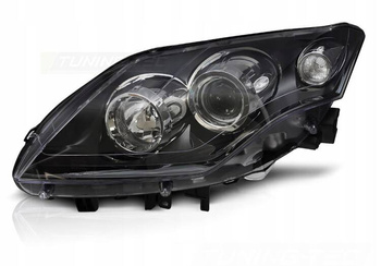 Lampa lewa reflektor black do Renault Laguna III