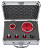 Zestaw 5 OTWORNIC Koronek 6-68 mm Otwornica Diamentowa Adapter HEX M14 RTZOD0045