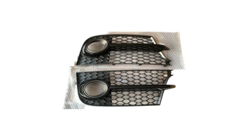 Ramki do halogenów Gloss Black AUDI TT 2006-2014