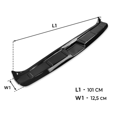 Listwa tylnego zderzaka Renault Clio BH | X98 Hatchback IV 5D 2012-2020