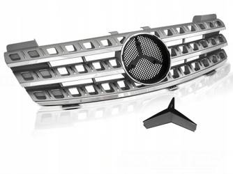 Grill Atrapa Mercedes W164 05-08 Silver Chrome