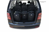 VW TOURAN 2003-2010 TORBY DO BAGAŻNIKA 4 SZT