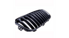 Grill sportowy pojedyncze żeberka Matt Black BMW 2 F45 przed liftem 2014-2018
