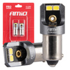 Żarówki LED CANBUS PRO T4W BA9S 4x2016 SMD białe 12V 24V AMIO-03579