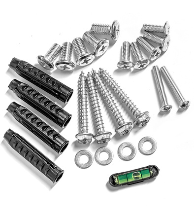 UCHWYT DO TELEWIZORA LCD 26 - 55″ U5 WIESZAK DO TV OBROTOWY MOCNY DO 50 KG Z REGULACJĄ NACHYLENIA