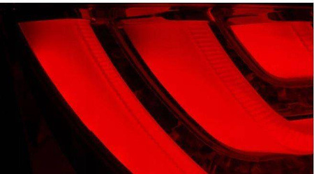 Lampy diodowe Bmw E60 LCI 07-10 red white led bar