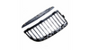 Grill sportowy pojedyncze żeberka Gloss Black BMW 3 E90 E91 przed liftem 2005-2008