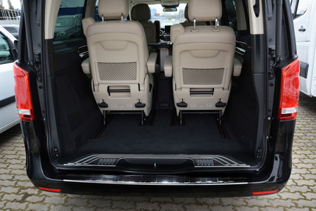 Nakładka na zderzak tylny do Mercedes W447 V klasa (Czarna)