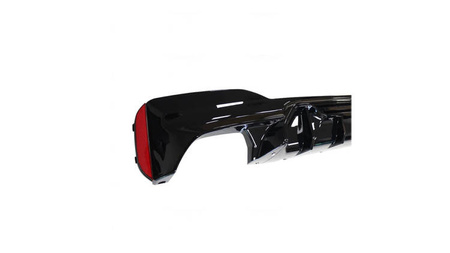 Tylny dyfuzor Gloss Black BMW 5 G30 G31 2016-obecnie
