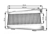 Intercooler TurboWorks 460x150x70 2,5" jednostronny