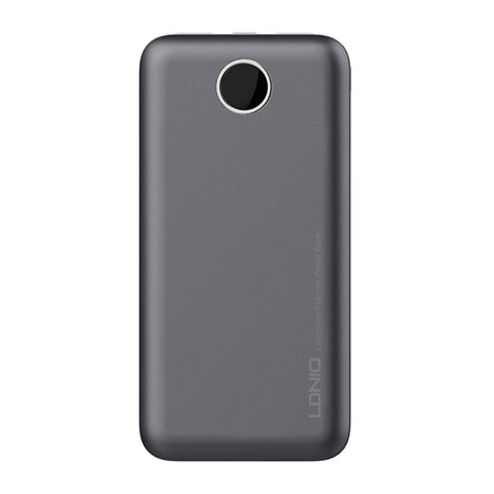 Powerbank LDNIO PQ10, 2xUSB, 22.5W, 10000mah (szary)