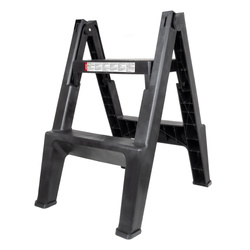 Taboret drabinkowy składany 51,5cm 150kg AMIO-04267