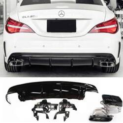 DYFUZOR MERCEDES CLA C117 LOOK A45 AMG KONCÓWKI B