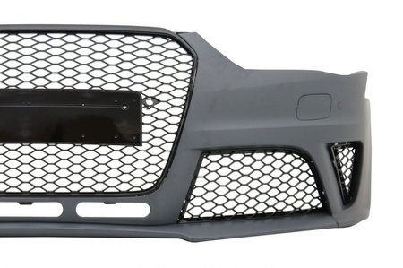 ZDERZAK AUDI A4 B8 11-15 LOOK RS4 PDC / SRA BLACK