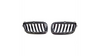 Grill sportowy pojedyncze żeberka Gloss Black BMW X3 E83 przed liftem 2003-2006