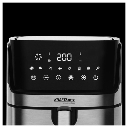 AIRFRYER FRYTKOWNICA BEZTŁUSZCZOWA 8L KRAFT&DELE KD4101 1850W