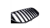Grill sportowy pojedyncze żeberka Matt Black BMW 5 G30 F90 G31 przed liftem 2017-2020