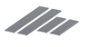 Progi STANDARD Hyundai Atos I Van 5 1997-2002 - Satin