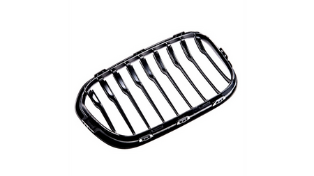 Grill sportowy pojedyncze żeberka Matt Black BMW 1 F20 F21 Facelift 2015-2019