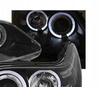 Lampy przednie Citroen C4 Angel Eyes black