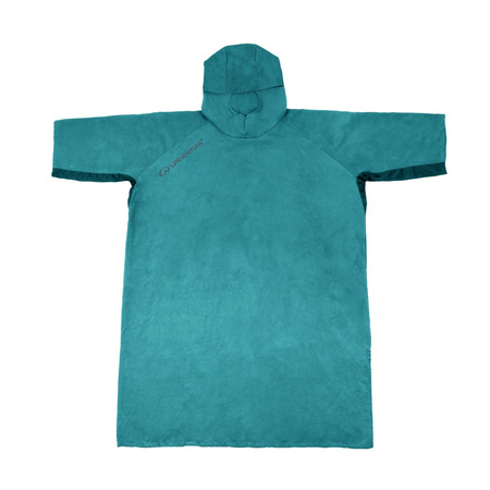 Ręcznik kąpielowy, ponczo z kapturem Lifeventure - Teal