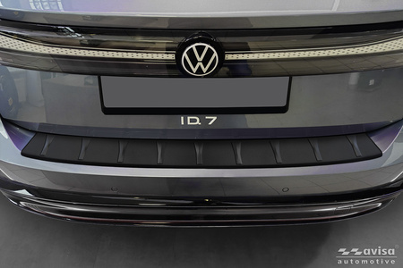 Nakładka na zderzak tylny Volkswagen ID.7 Tourer (Czarny Mat)