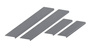Progi 2 Line Opel Astra H Sedan/Hatchback/Kombi 4\5 2004-2013 - Połysk