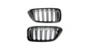 Grill sportowy podwójne żeberka Gloss Black BMW 6 G32 Gran Turismo przed liftem 2017-2020