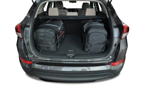 HYUNDAI TUCSON 2015+ TORBY DO BAGAŻNIKA 4 SZT