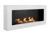 Biokominek wiszący 900x400 Box biały strukturalny mat