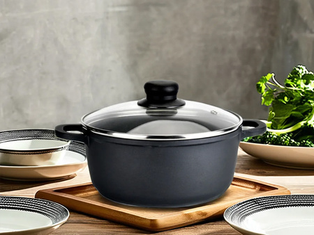 ZESTAW GARNKÓW ALUMINIOWYCH POWŁOKA NON-STICK 7 ELEMENTÓW INDUKCJA GAZ PIEKARNIK