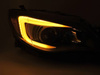 Lampy reflektory black LED do Subaru WRX 2008 - 2014