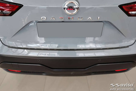 Nakładka na zderzak tylny Nissan Qashqai 3 (Czarna)