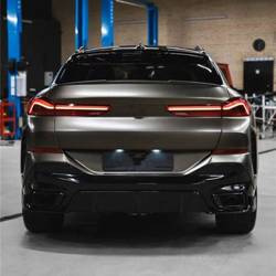 SPOILER BMW X6 G06 ABS TRUNK MATT BLACK