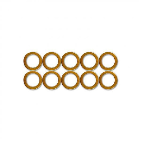 PODKŁADKI MIEDZIANE - 10MM, 3/8", 1/8" 10 szt