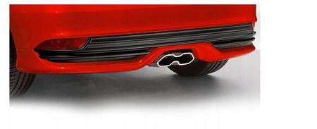 Dyfuzor sport st style do Ford Focus mk3 15-18 hb