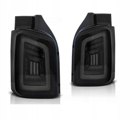 Lampy tylne diodowe VW T5 Transporter black 03-15