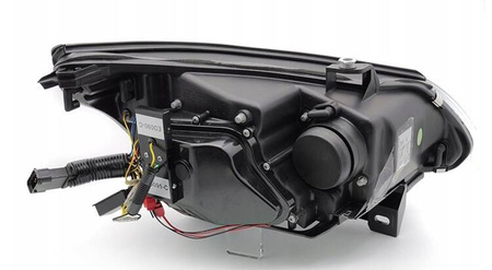 Lampy Xenon black ringi led do BMW E60 e61 05-07
