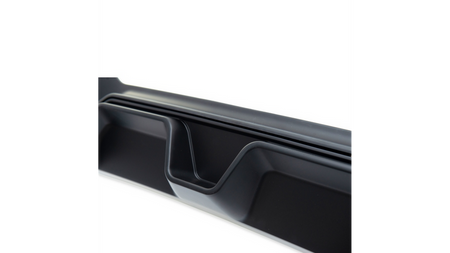 Tylny dyfuzor Matt Black  BMW 1 (F20, F21) Hatchback Facelift 2015-2019